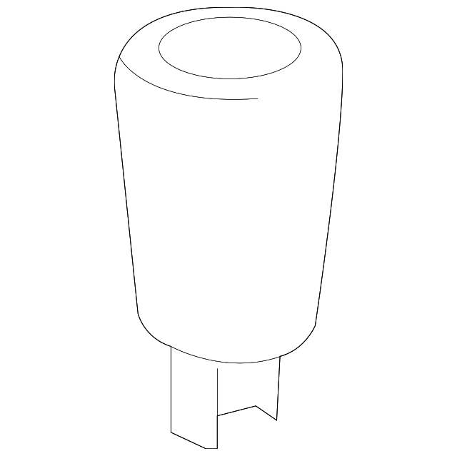 54102-T2A-L01ZB Деталь KNOB, CHANGE LEVER *NH585L* (LEA) (MONO 