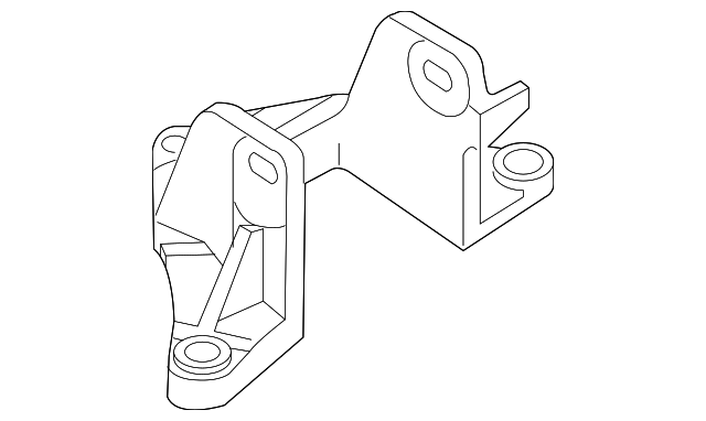 GP9A-39-081 Деталь SIDE MOUNT BRKT, LEFT