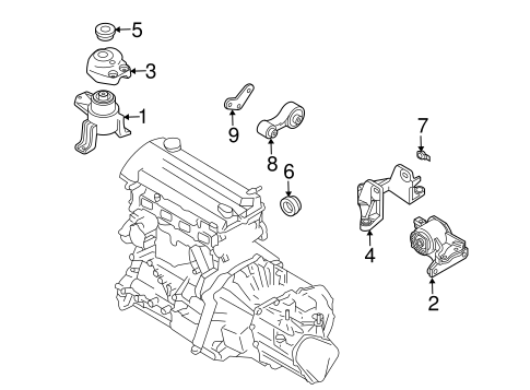 6 ENGINE & TRANS MOUNTING 2