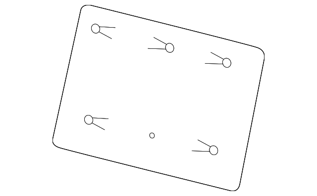 7B0-885-755-A Деталь SEAT BACK PANEL, LEFT