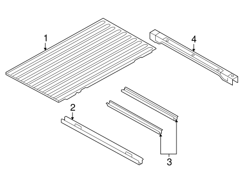 Ram 2500 FLOOR - PICK UP BOX 2