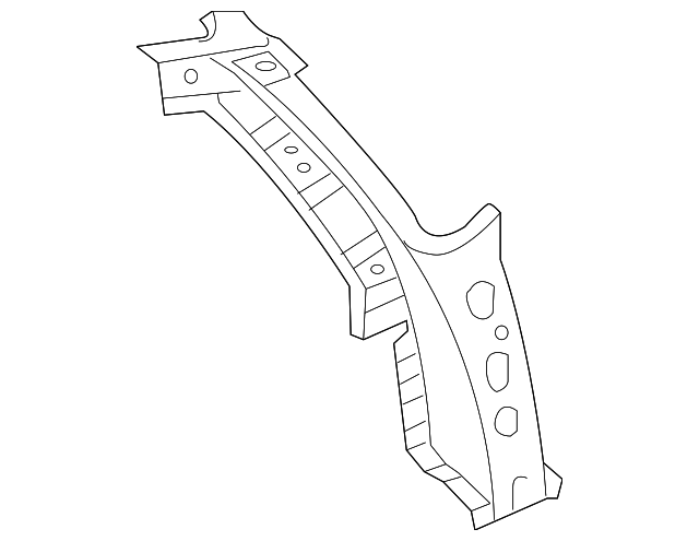 61711-47010 Деталь LOCK PLR REINF, RIGHT