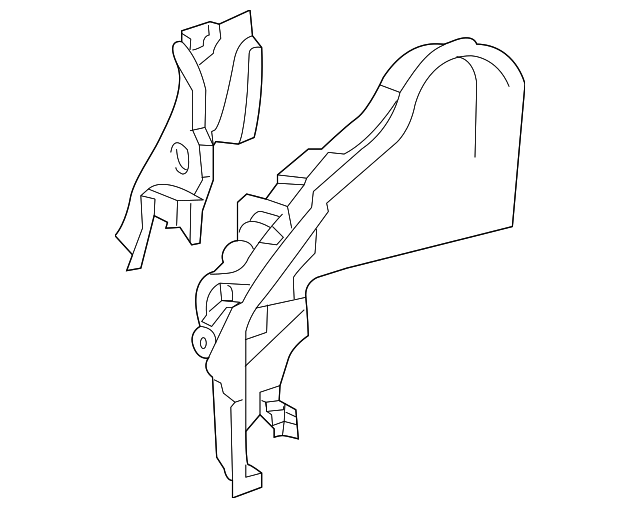 61607-47040 Деталь INNER WHEELHOUSE, RIGHT
