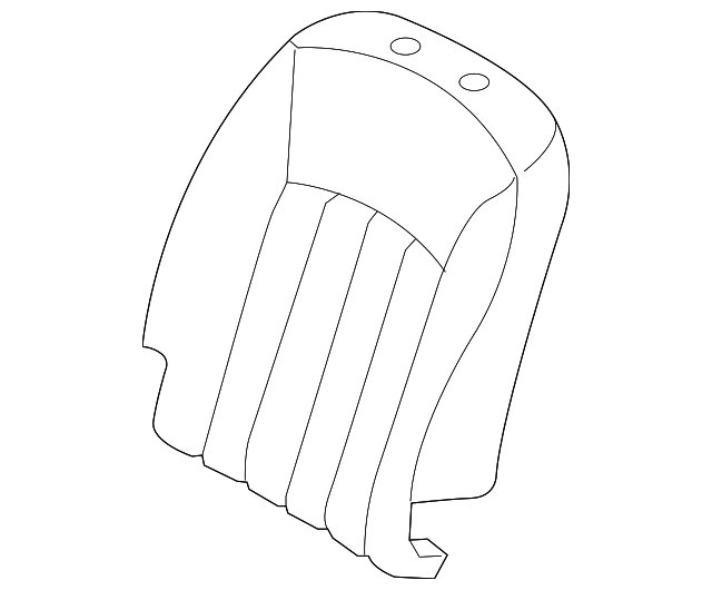 88460-3N300-WIT Деталь SEAT BACK COVER