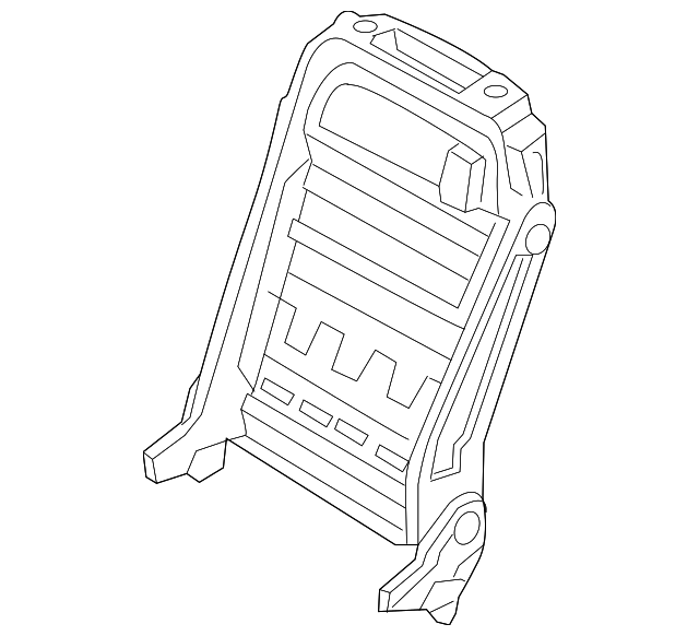 88410-3N300 Деталь SEAT BACK FRAME