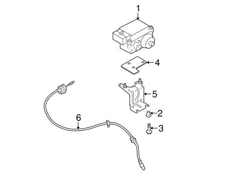 Tribute CRUISE CONTROL SYSTEM