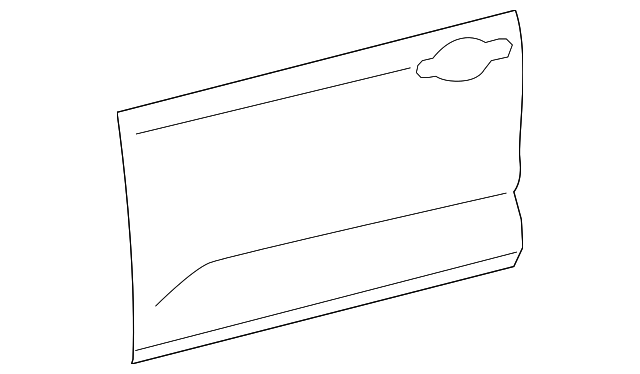67112-0C040 Деталь OUTER PANEL, LEFT