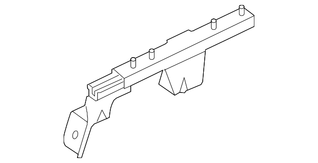 1F75-88-103 Деталь SEAT ADJUSTER, LEFT