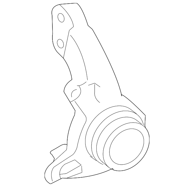 4321133090 Деталь KNUCKLE