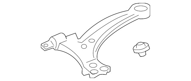 48068-06100 Деталь CONTROL ARM, RIGHT