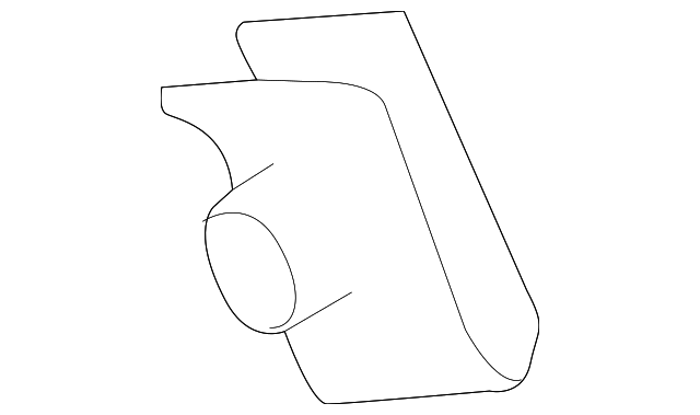 SU003-02893 Деталь FOG LAMP CLIP, RIGHT