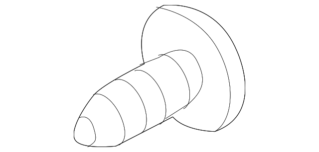 SU003-02921 Деталь FOG LAMP SCREW, LEFT