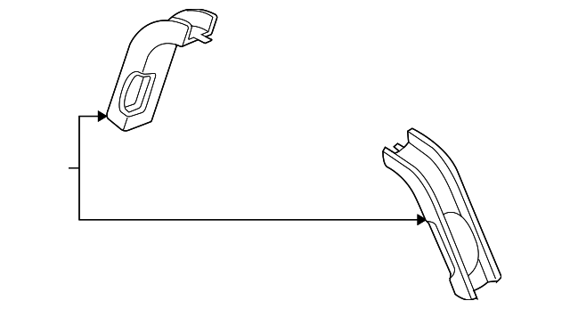 XC03XDHAA Деталь LOWER COVER, LEFT