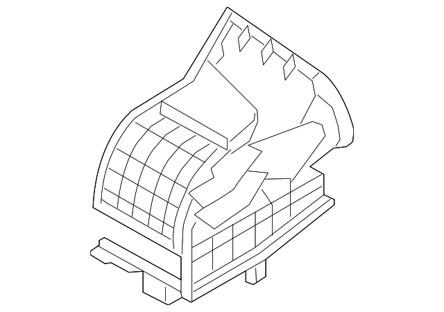 97121-C2010 Деталь INTAKE CASE, RIGHT