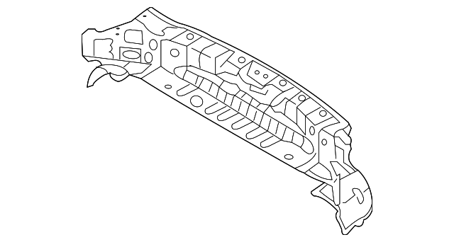 69100-1D100 Деталь REAR BODY PANEL