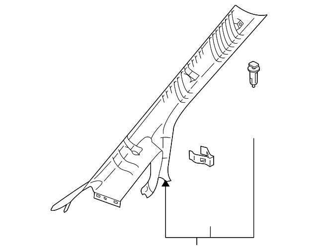 GS3L-68-160G-75 Деталь WNDSHLD PLR TRIM, RIGHT