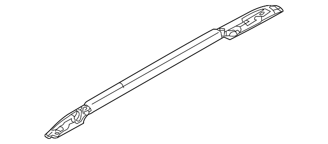 87280-2K000 Деталь ROOF RACK, RIGHT