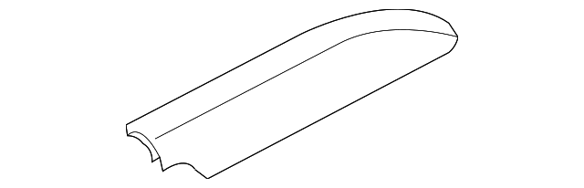 87262-2K000 Деталь END CAP, RIGHT