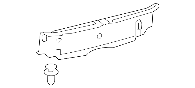 58387-33120-C0 Деталь REAR PANEL TRIM