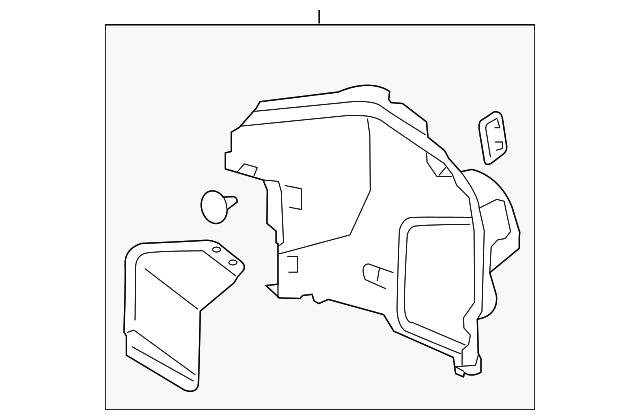64721-33180-C0 Деталь TRUNK SIDE TRIM, RIGHT