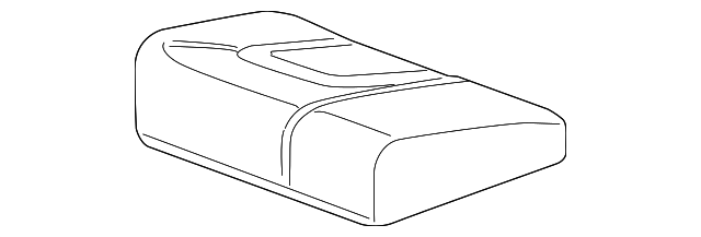 25894142 Деталь CUSHION COVER, RIGHT