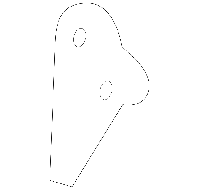 15299442 Деталь HINGE COVER, RIGHT