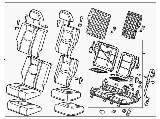 25806785 Деталь SEAT ASSY