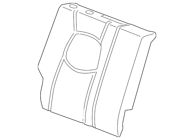 25894160 Деталь SEAT BACK COVER, RIGHT