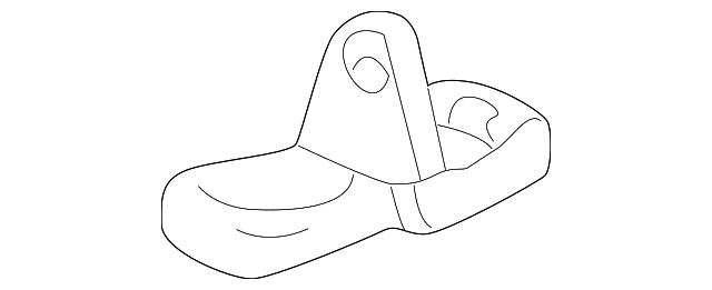 1F00-56-330 Деталь TOW HOOK, LEFT
