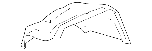 15193457 Деталь WHEELHOUSE LINER, RIGHT