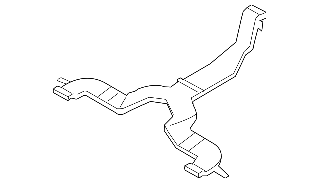7C3Z-18C420-A Деталь FLOOR DUCT