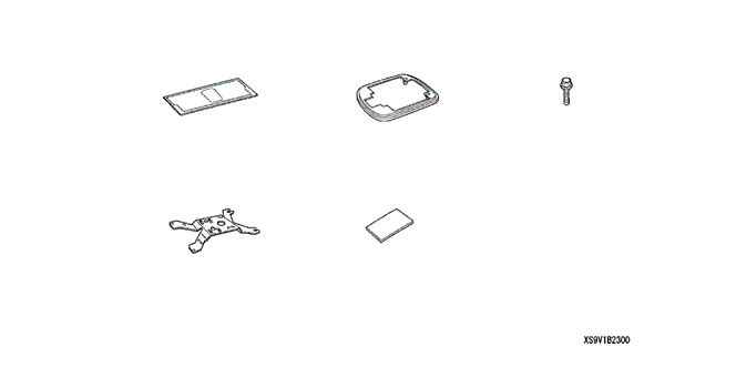 ACCESSORIES/DVD OH MONITOR KIT (1) for 2003 Honda PILOT #1