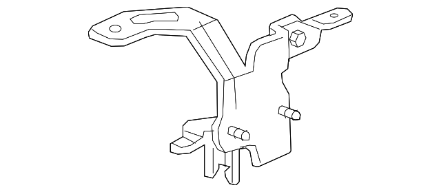 12654570 Деталь VACUUM TANK BRACKET, LEFT