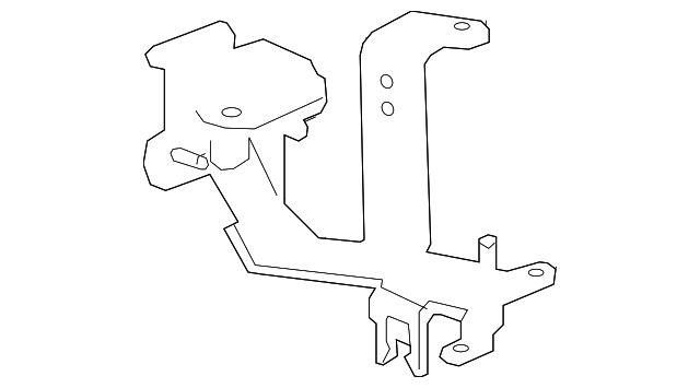 12654571 Деталь VACUUM TANK BRACKET, RIGHT