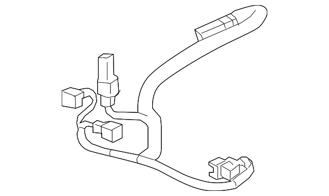 12656523 Деталь HARNESS