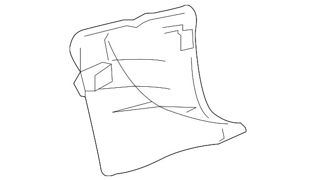 62111-0R010-B0 Деталь COWL TRIM, RIGHT