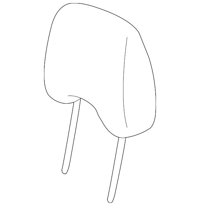 64061FE220OE Деталь HEADREST, LEFT