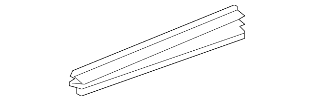 22891498 SUNROOF FRAME SIDE COVER, RIGHT