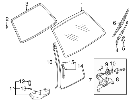 Impreza GLASS - LIFT GATE