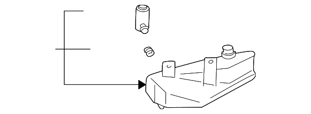 86610FA020 Деталь WASHER RESERVOIR