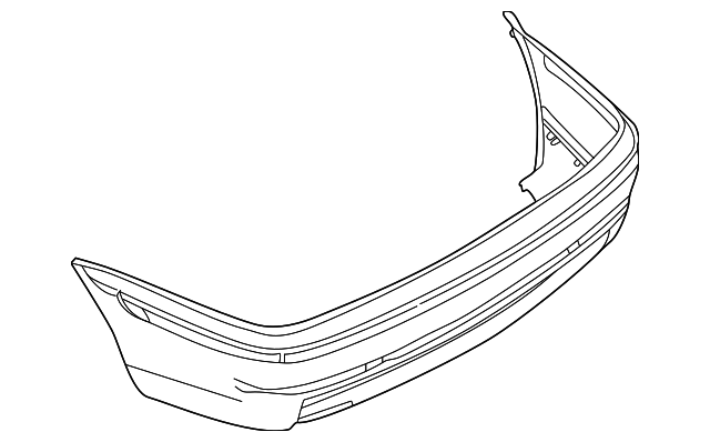 51-12-8-222-609 BUMPER COVER