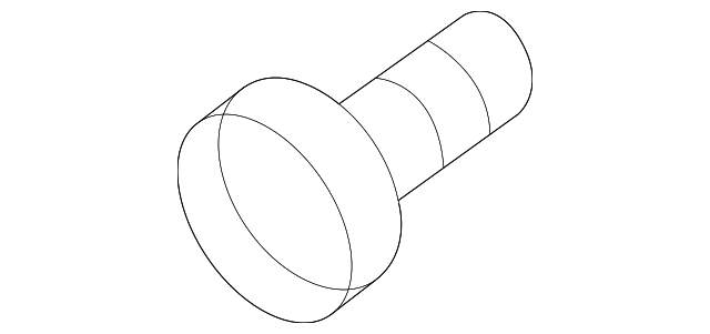 MS450169 Деталь LOWER MOLDING SCREW, LEFT