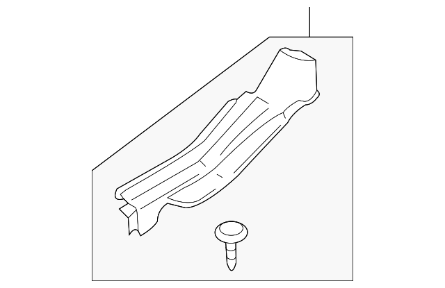 7617075K00P4Z Деталь REAR SILL PLATE, RIGHT