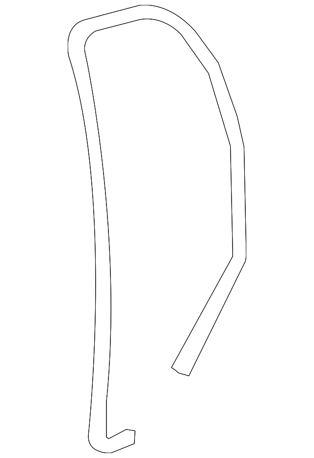 7629575K00 Деталь W'STRIP ON BODY, LEFT
