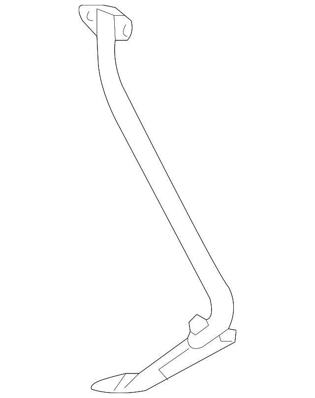 65608-04030 Деталь SIDE PANEL FRONT SUPPORT, RIGHT