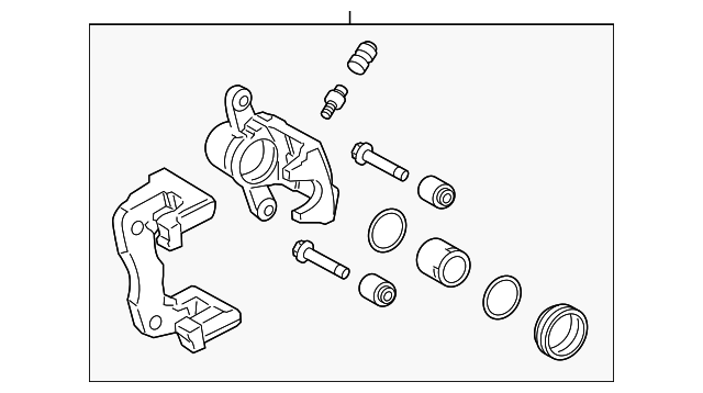 47850-33250 Деталь CALIPER ASSY, LEFT