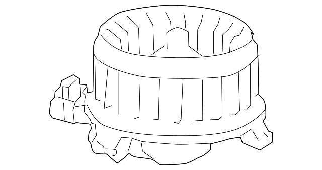 SU003-02079 Деталь BLOWER MOTOR