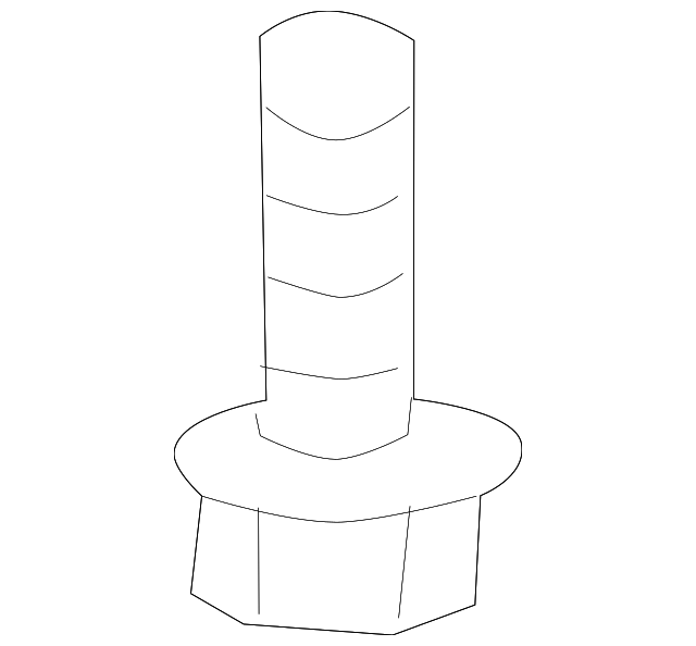 SU003-01992 Деталь BLOWER MOTOR SCREW