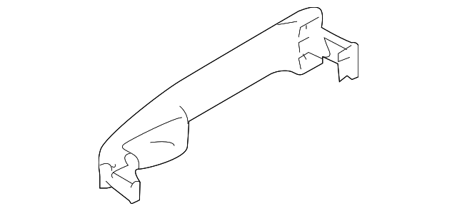 SU003-01597 Деталь HANDLE, OUTSIDE, LEFT