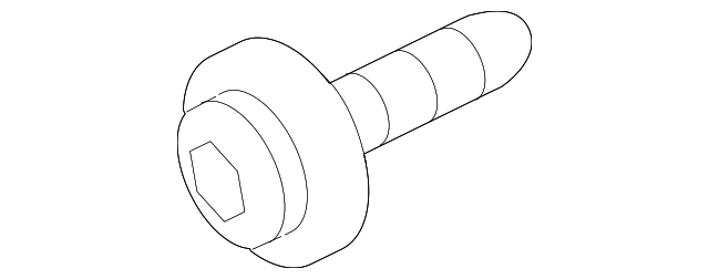 SU003-02934 Деталь STRIKER SCREW, LEFT